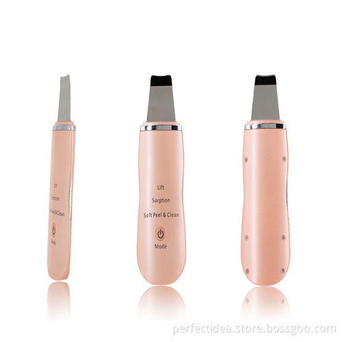 BPS2 24Kmz Ultrasonic Dermabrasion Cleaner System Beauty Spatula Exfoliation rechargeable home use do OEM